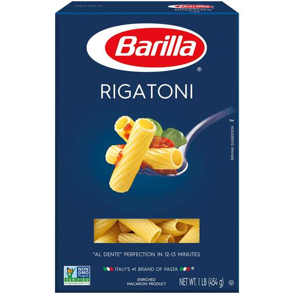 Barilla Barilla Rigatoni Pasta 16 oz., PK12 1000010545